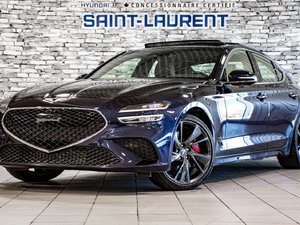 GENESIS G70 3.3T SPORT AWD 365 HP HEAD UP DISP CAM360 CUIR 2022