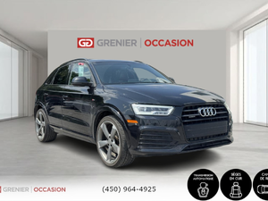 Audi Q3 Technik Cuir Toit Panoramique Bas Kilométrage 2016