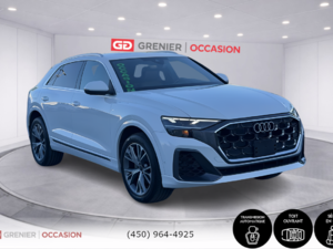 Audi Q8 Progressiv Cuir Toit Panoramique Bas Kilométrage 2025