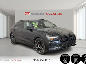 2022 Audi SQ8 Technik Black Optic Cuir Rouge