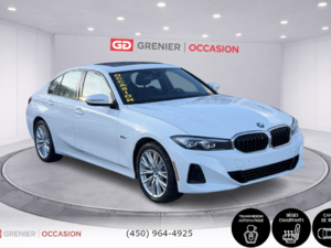 BMW 3 Series 330e xDrive Cuir Toit Ouvrant Bas Kilométrage 2023