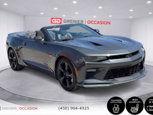 Chevrolet Camaro 1SS Convertible Bas Kilo échappement 2 modes 2018