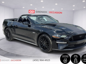 2020 Ford Mustang GT Premium Convertible Bas Kilométrage