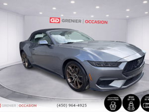 2026 Ford Mustang Premium Package Convertible Bas Kilométrage