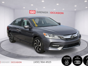 2016 Honda ACCORD EX-L Cuir Toit Ouvrant Bas Kilométrage