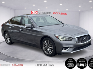 Infiniti Q50 LUXE AWD Bas Kilométrage 2024