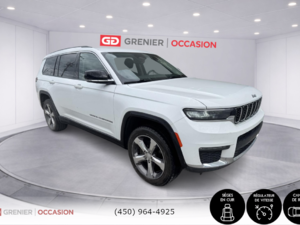 Jeep Grand Cherokee L Limited Cuir Toit Panoramique 6 Passagers 2021