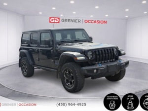 Jeep Wrangler 4xe Unlimited Rubicon Cuir 2021