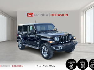 Jeep Wrangler Unlimited Sahara sièges chauffants 2021