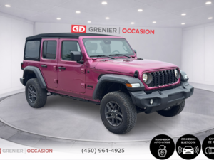 Jeep Wrangler Sport S * Bas Kilométrage * 2024