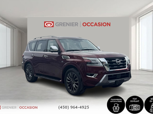 Nissan Armada Platinum Cuir Toit Ouvrant Navigation 2021