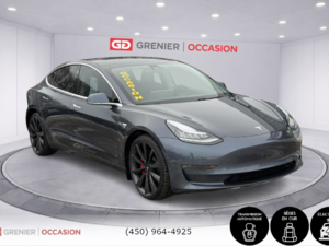 2020 Tesla Model 3 Performance Bas Kilométrage