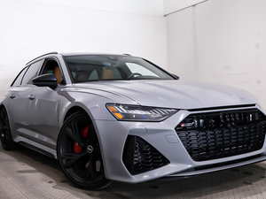 2021 Audi RS6 AVANT + AWD + V8 4.0L + CUIR + CARPLAY