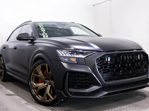 Audi RSQ8 AWD + TOIT OUVRANT PANO + CAMERA 360 + CUIR + GPS 2021