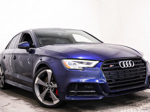Audi S3 PROGRESSIV + AWD + TOIT OUVRANT 2019