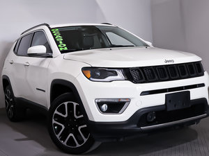 Jeep Compass LIMITED + 4X4 + TOIT OUVRANT PANO + CUIR 2018