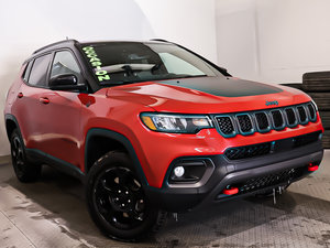 2023 Jeep Compass TRAILHAWK + 4X4 + TOIT OUVRANT PANO + GPS + CUIR