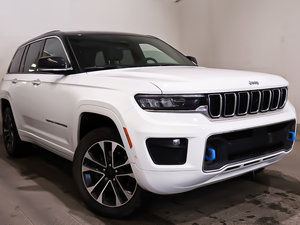 Jeep Grand Cherokee OVERLAND 4XE + PHEV + 4X4 + TOIT OUVRANT PANO 2023
