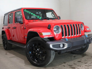 2023 Jeep Wrangler 4xe SAHARA + 4X4 + PHEV + ENS TEMPS FROID