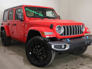 2024 Jeep Wrangler 4xe SAHARA + 4X4 + PHEV + TOIT RIGIDE