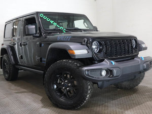 Jeep Wrangler 4xe 4 PORTES SPORT + 4X4 + TOIT RIGIDE 2024
