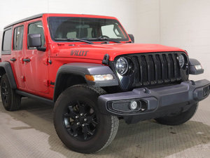 2021 Jeep Wrangler Unlimited WILLYS + 4X4 + TOIT RIGIDE