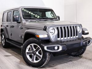 Jeep Wrangler UNLIMITED SAHARA + 4X4 + SKY ONE-TOUCH + CUIR 2021