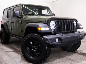 Jeep Wrangler UNLIMITED WILLYS + 4X4 + V6 3.6L 2021