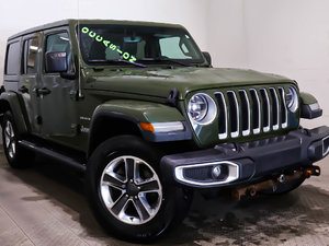 Jeep Wrangler UNLIMITED SAHARA + 4X4 + TOIT RIGIDE + V6 3.6L 2021