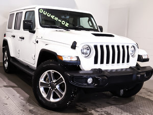 Jeep Wrangler UNLIMITED SAHARA + 4X4 + TOIT RIGIDE + CUIR + GPS 2022