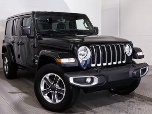 2023 Jeep Wrangler UNLIMITED + SAHARA + 4X4 + FREEDOM TOP + GPS