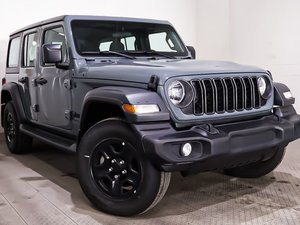 Jeep Wrangler 4 PORTES SPORT + 4X4 + TOIT RIGIDE 2024