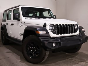 Jeep Wrangler 4 PORTES SPORT + 4X4 + TOIT RIGIDE 2024