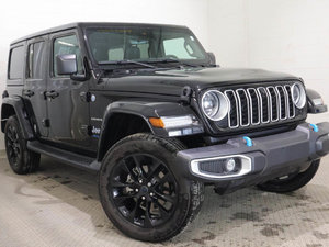 2024 Jeep Wrangler 4 PORTES SAHARA 4XE + PHEV + 4X4 + TOIT RIGIDE
