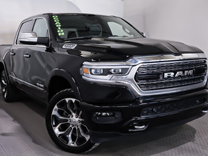 Ram 1500 LIMITED + V8 + CREW CAB + MAGS 22 POUCES + CUIR 2022