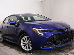 Toyota Corolla HATCHBACK SE PLUS + SIEGES CHAUFFANTS + CARPLAY 2025