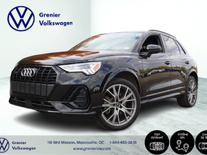 Audi Q3 Progressiv, S-Line, Cuir, Toit, Quattro 2023