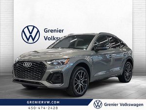Audi Q5 Sportback Progressiv S line, Black Optic, Cuir, Quattro 2023