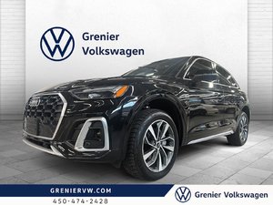 Audi Q5 Progressiv, S-line Cuir, Toit, Carplay 2021