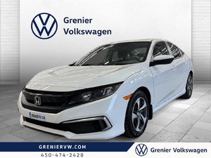 2021 Honda Civic LX, Carplay, Siège Chauffant, Camera de Recul