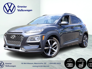 2018 Hyundai Kona Ultimate,Toit ouvrant,AWD,Volant/Bancs Chauffants