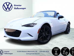 2016 Mazda MX-5 GS, Mags, Bluetooth, 1 Propriétaire