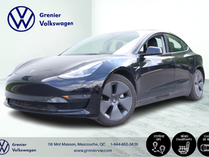 Tesla MODEL 3 NOIR* Cuir, Toit Pano, GPS,RWD, 2022