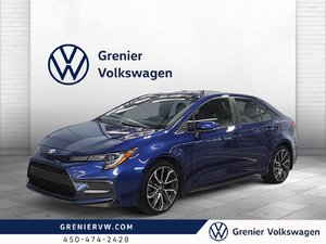 2020 Toyota Corolla XSE, Cuir, Toit, Gps, Caméra