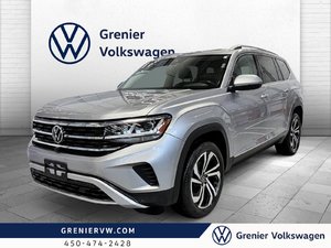 2021 Volkswagen Atlas Execline, Cuir, Toit Pano, Navigation, Clim 3 Zone