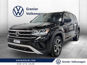 2022 Volkswagen Atlas Highline, V6, Cuir, Toit Pano, Demarreur, Carplay