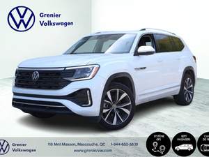 2024 Volkswagen Atlas Execline, Cuir, Toit, Carplay, Caméra 360