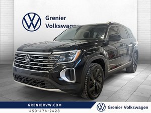 2024 Volkswagen Atlas Highline, Cuir, Toit, Carplay, Jantes noir