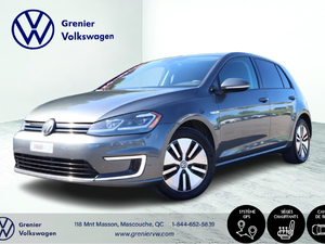 Volkswagen E-GOLF CONFORTLINE Comfortline, Cuir, Carplay, Banc chauffants 2017