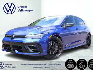 2025 Volkswagen Golf R Black Edition, Échappement Akrapovic, 328HP